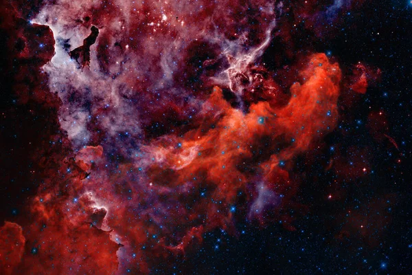 Arte Espacial Profunda Starfield Stardust Nebulosa Galáxia Elementos Desta Imagem — Fotografia de Stock