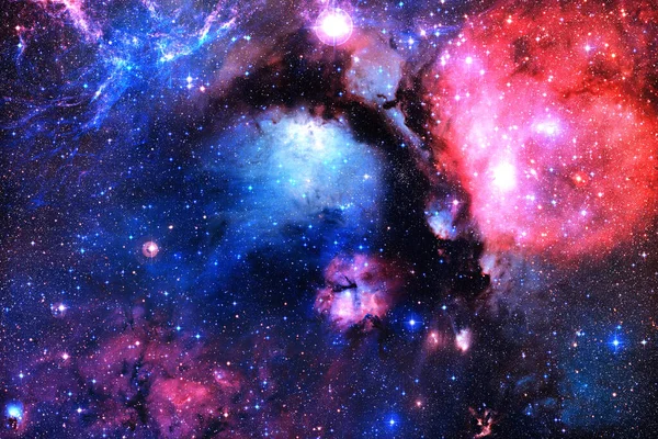 Beleza Cosmos Infinito Arte Ficção Científica Elementos Desta Imagem Fornecidos — Fotografia de Stock