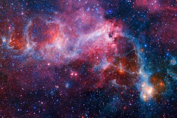 Scène Univers Avec Des Étoiles Des Galaxies Dans Espace Profond — Photo