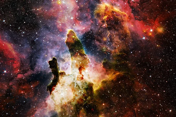 Universum Scen Med Stjärnor Och Galaxer Rymden Visar Skönheten Utforskning — Stockfoto