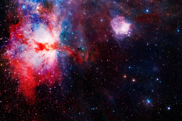 Galaxia Espacio Exterior Hermoso Fondo Pantalla Ciencia Ficción Elementos Esta — Foto de Stock