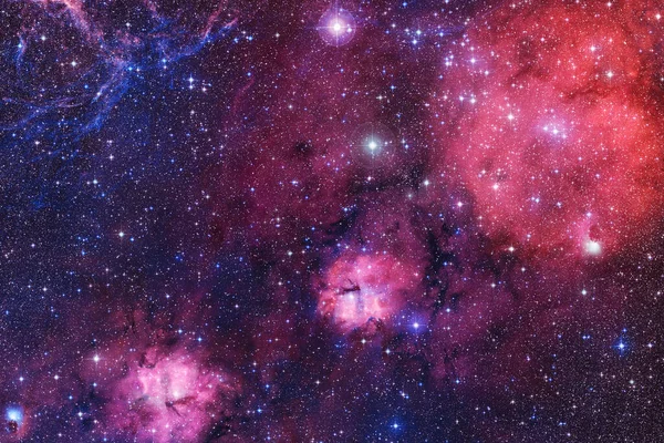 Galáxia Espaço Profundo Beleza Universo Elementos Fornecidos Pela Nasa — Fotografia de Stock