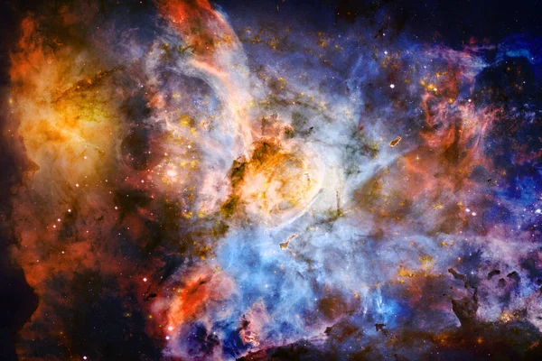 Niesamowita Galaktyka Tapeta Science Fiction Elementy Tego Obrazu Dostarczone Przez — Zdjęcie stockowe