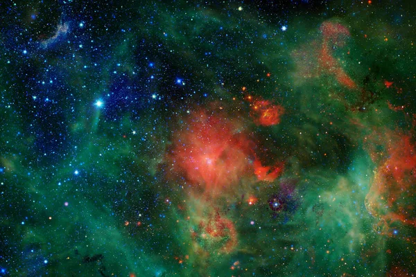 Потрясающий Бесконечный Космос Научная Фантастика Обои Элементы Этого Изображения Предоставлены — стоковое фото