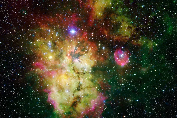 Starfield 宇宙艺术 美国航天局提供的这一图像的要素 — 图库照片