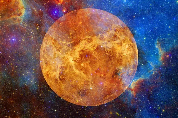 金星惑星 太陽系だ コスモスアート Nasaによって提供されたこの画像の要素 — ストック写真