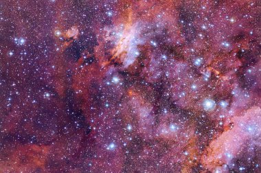 Dış uzay, kozmik manzara. Nebula. Bu görüntünün elementleri NASA tarafından desteklenmektedir.