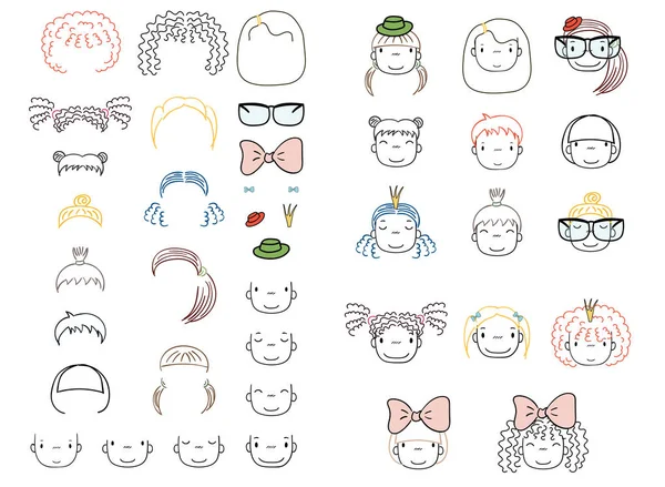 Do it yourself girls Stock Vector