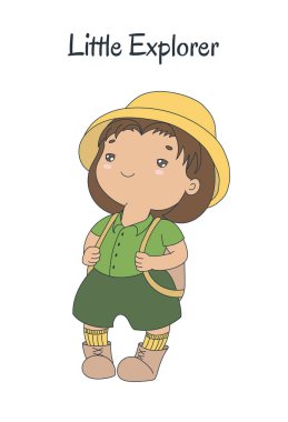 Sevimli küçük explorer