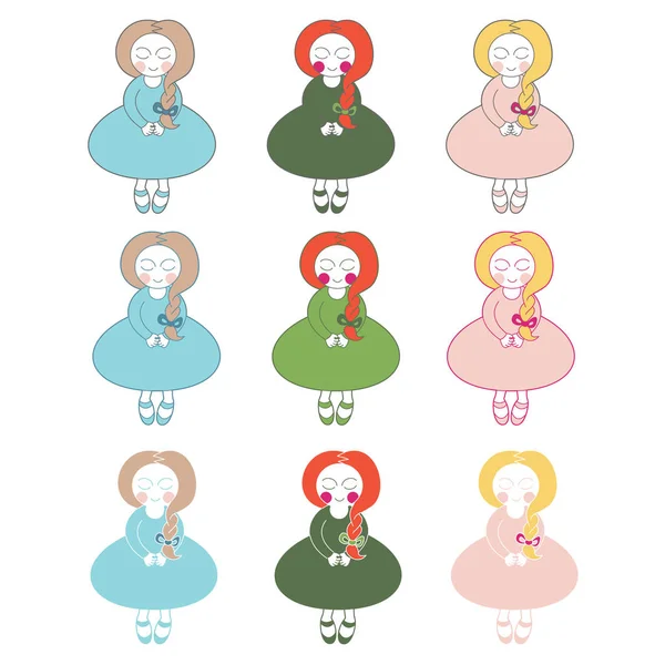 Sevimli bebek kızlar