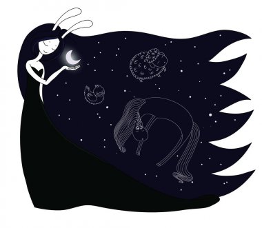 Ay kızlık takımyıldızlar