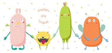 Sevimli Canavarlar elele