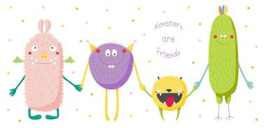 Sevimli Canavarlar elele