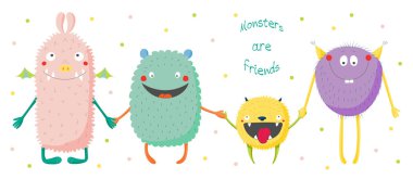 Sevimli Canavarlar elele