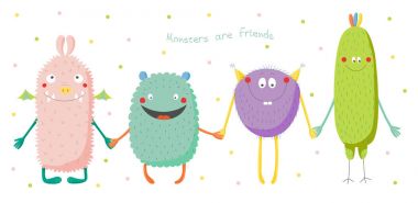 Sevimli Canavarlar elele