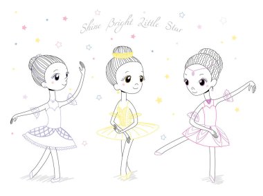 Çizgi film kızları.