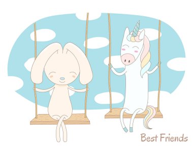 Sevimli çizgi film hayvanları