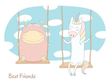 Sevimli çizgi film hayvanları