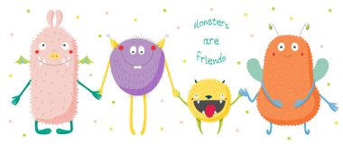 Sevimli Canavarlar elele