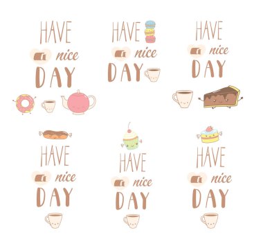 İyi günler tatlılar koleksiyonu var