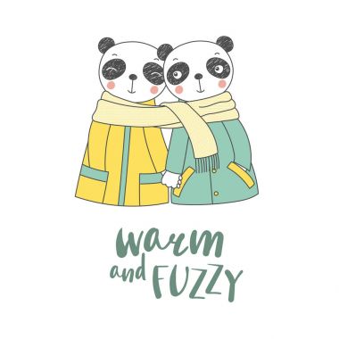 Pandalar bir eşarp sarılmış birkaç