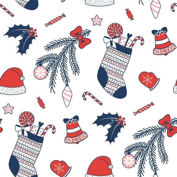 Seamless Christmas pattern