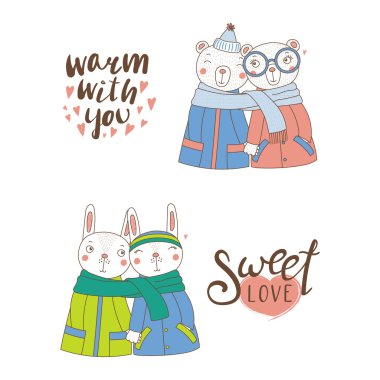 Sevimli hayvan çiftler