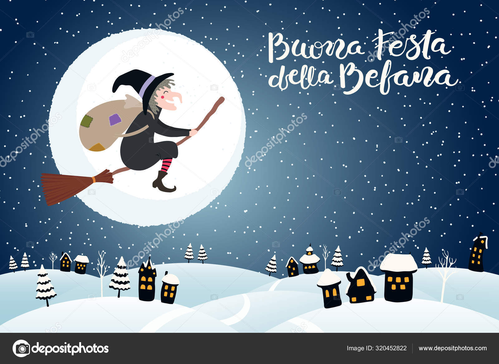 Buona befana significa feliz epifania tradição de natal na itália feliz dia  de befana feliz dia de befana