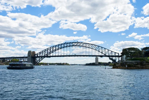 Sydney Australia Harbour Bridge Vue latérale Panoramique — Photo