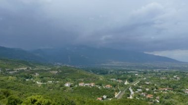 Olympus Dağı ve bölge, zaman atlamalı görüntüleri