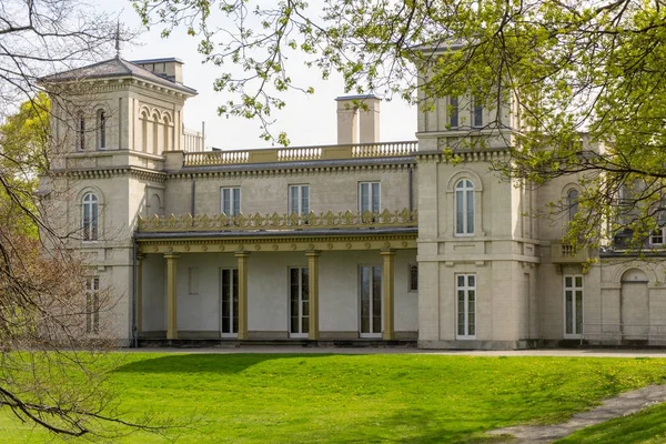 Close-up van het achterste uiteinde van het dundurn kasteel van hamilton ontario canada — Stockfoto