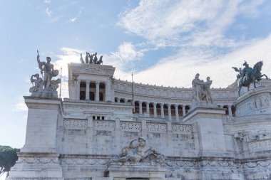 piazza venezia, vatanın sunak ayrıntı görünümü 
