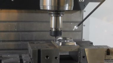 Kesme üç boyutlu detay, metal nano taşlama.