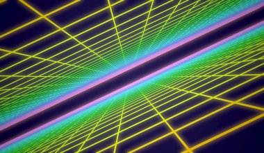 Renkli retro kılavuz arka plan 