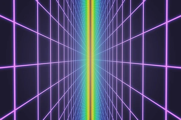 Renkli retro kılavuz arka plan 