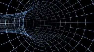 Mavi örgü tünel döngü 