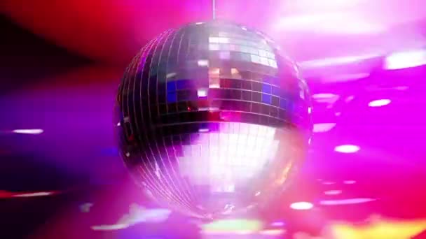 Błyszcząca Kula disco — Wideo stockowe