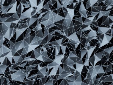 Dark and futuristic low poly texture clipart