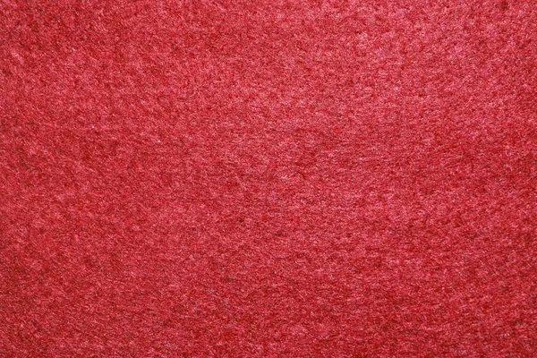 Textura de feltro vermelho — Fotografia de Stock