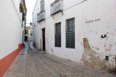 Yahudi mahallesinde sokak: Cordoba 