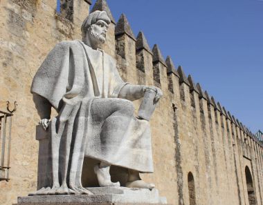 Statue of Averroes  clipart
