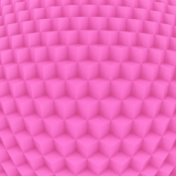 抽象粉红立方体堆积背景 — 图库照片