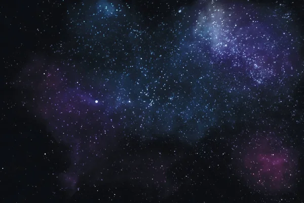 Illustration Stjärnor Och Nebulosor Universum — Stockfoto