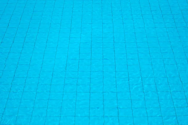 A small ripple wave in outdoor swimming pool. — Stock Photo, Image