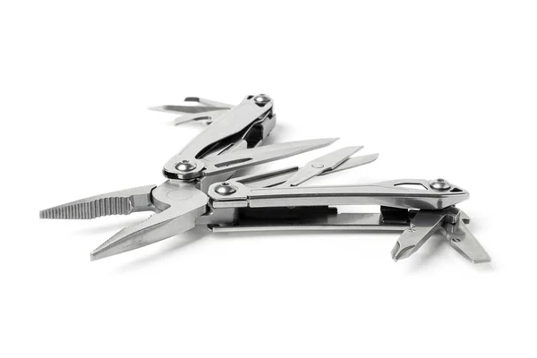 Hochwertige Multi-Werkzeuge Federzange, Messer, Schraubenzieher. — Stockfoto