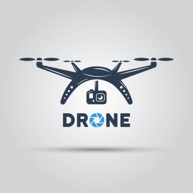 eylem kamera Önden Görünüm vektör izole işareti ile robot