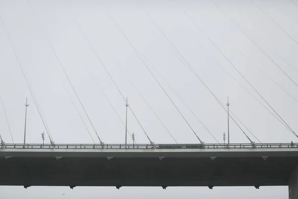 Guys Bridge Golden Horn Bay Vladivostok — Stock Photo, Image