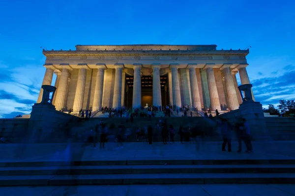 기념관 워싱턴 새벽과 — 스톡 사진