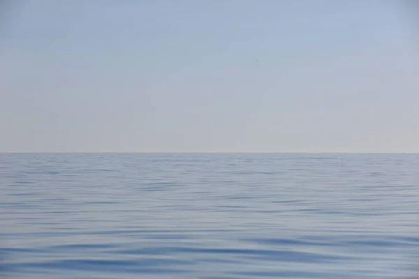 Paseo Barco Meditación Relajación Agua Suave Del Mar Azul — Foto de Stock