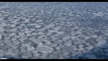 Arktik buz kütleleri üzerinde 4 k. uçan.